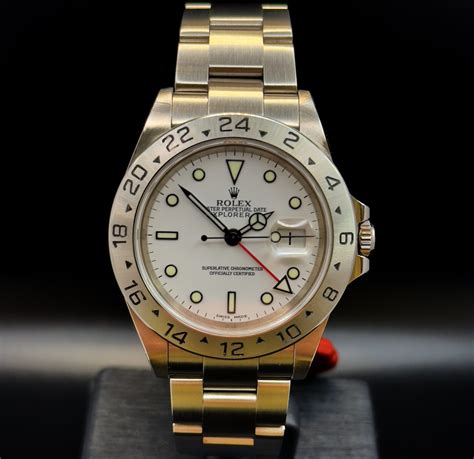 Rolex Explorer II Bianco Tritium USA Warranty FULL SET like 